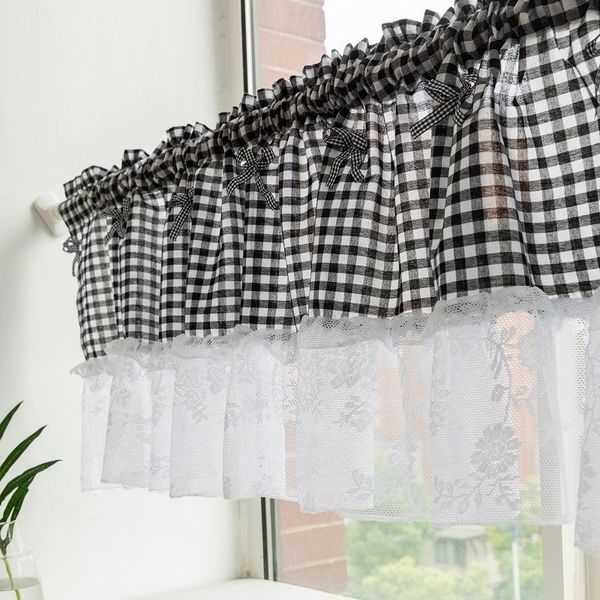 plaid short curtains nordic simple half coffee bathroom kitchen curtain pink blue gray drapes with bowknot window valance decor &
plaid short curtains nordic simple half coffee bathroom kitchen curtain pink blue gray drapes with bowknot window valance decor &