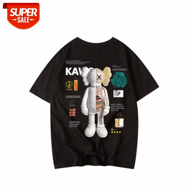 sesame street short-sleeved men's tide brand trend loose cartoon ins hong kong style summer half-sleeved t-shirt #m97a, White;black
sesame street short-sleeved men's tide brand trend loose cartoon ins hong kong style summer half-sleeved t-shirt #m97a, White;black