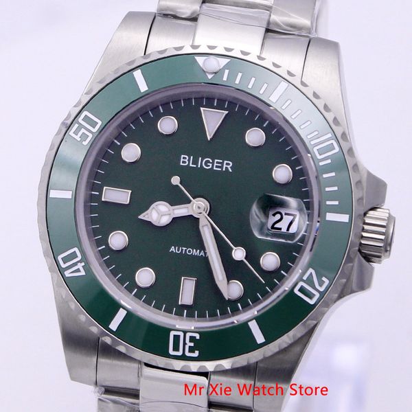 bliger 40 mm automatic mechanical men watching luxury brand sapphire crystal light-turning waterproof calendar men, Slivery;brown
bliger 40 mm automatic mechanical men watching luxury brand sapphire crystal light-turning waterproof calendar men, Slivery;brown