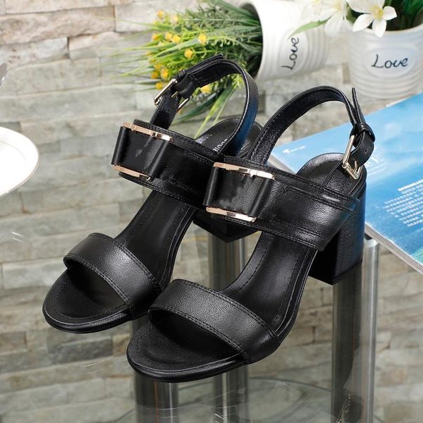 sandals woman designer shoes high heels genuine leather wedge fofr women zapatos de mujer, Black
sandals woman designer shoes high heels genuine leather wedge fofr women zapatos de mujer, Black