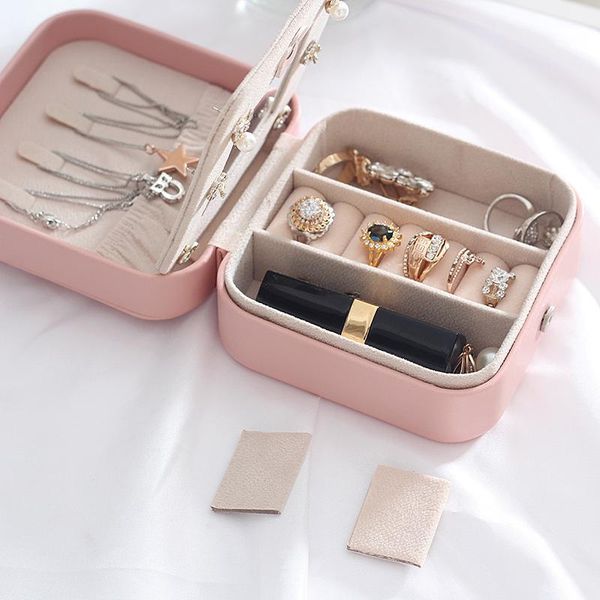 storage box earrings flannel large capacity bracelet necklace partition pu ring jewelry boxes & bins
storage box earrings flannel large capacity bracelet necklace partition pu ring jewelry boxes & bins