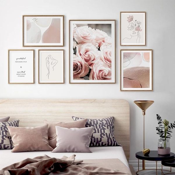 paintings modern pink floral tone abstract pattern canvas painting wall art posters and prints picture bedroom living room home decoration
paintings modern pink floral tone abstract pattern canvas painting wall art posters and prints picture bedroom living room home decoration