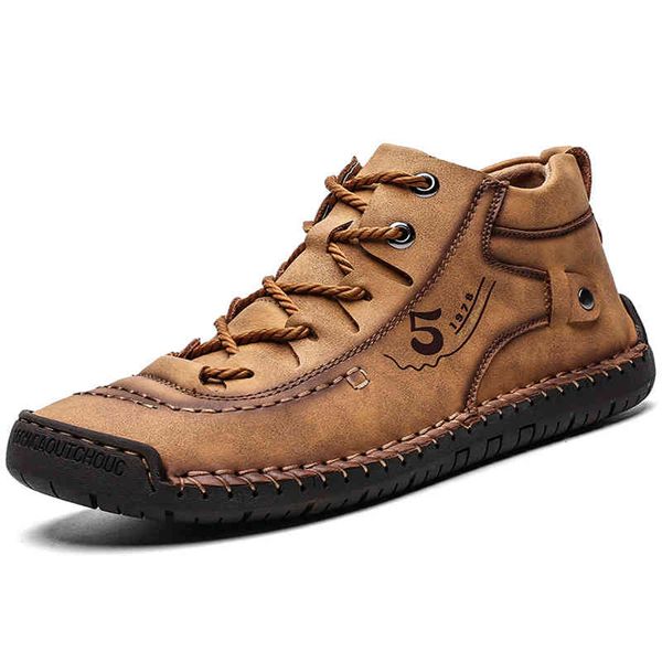 men vintage ankle boots comfortable casual shoes fashion male suitable outdoor sneakers, Black
men vintage ankle boots comfortable casual shoes fashion male suitable outdoor sneakers, Black