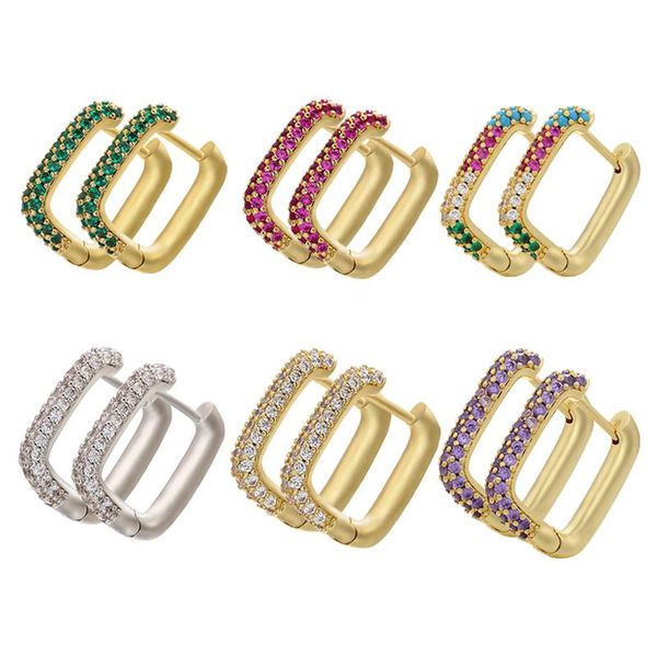 hoop & huggie zhukou earrings gold/silver color small crystal women rainbow fashion jewelry wholesale ve144, Golden;silver
hoop & huggie zhukou earrings gold/silver color small crystal women rainbow fashion jewelry wholesale ve144, Golden;silver