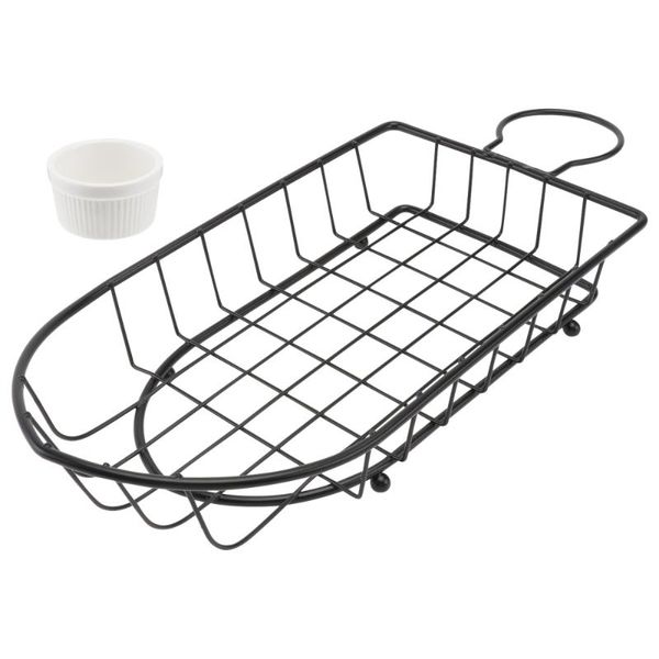 dishes & plates 1 set french fries mesh stand boat shape snack holder fried serving rack
dishes & plates 1 set french fries mesh stand boat shape snack holder fried serving rack