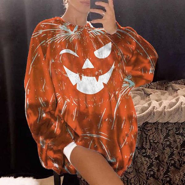women's hoodies & sweatshirts zogaa 2021 female t-shirt halloween style pumpkin lantern pattern loose long-sleeved round neck blouse or, Black
women's hoodies & sweatshirts zogaa 2021 female t-shirt halloween style pumpkin lantern pattern loose long-sleeved round neck blouse or, Black