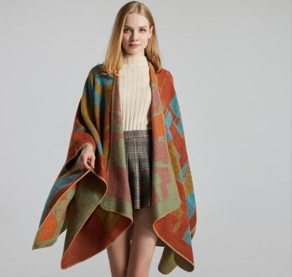 scarves winter warm graffit ponchos and capes for women oversized shawls wraps thick cashmere pashmina female bufanda mujer, Blue;gray
scarves winter warm graffit ponchos and capes for women oversized shawls wraps thick cashmere pashmina female bufanda mujer, Blue;gray