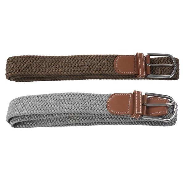 belts 2pcs men leather braided elastic stretch metal buckle belt waistband light gray & dark khaki, Black;brown
belts 2pcs men leather braided elastic stretch metal buckle belt waistband light gray & dark khaki, Black;brown
