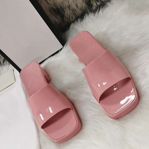 Spring New Lady Slippers Fresh Jelly Colored Sandals All-match Leisure High-heeled Slippers Square Heel Buty Damski, As pic
Spring New Lady Slippers Fresh Jelly Colored Sandals All-match Leisure High-heeled Slippers Square Heel Buty Damski, As pic