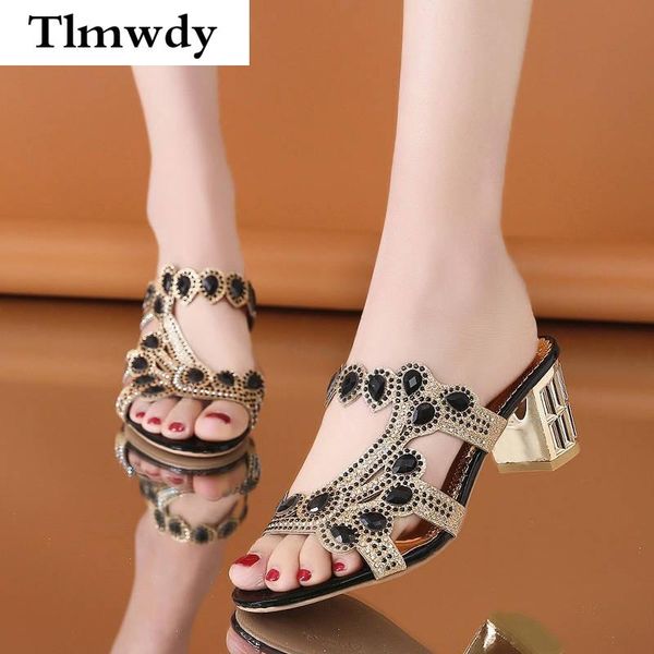 women's sandals summer rhinestone square heel 6cm shoes slippers flip-flops fashion casual, Black
women's sandals summer rhinestone square heel 6cm shoes slippers flip-flops fashion casual, Black