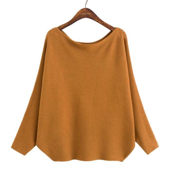 women's sweaters autumn winter women knitted elegant slash neck long sleeve bat pullover sweater tricot pull femme, White;black
women's sweaters autumn winter women knitted elegant slash neck long sleeve bat pullover sweater tricot pull femme, White;black