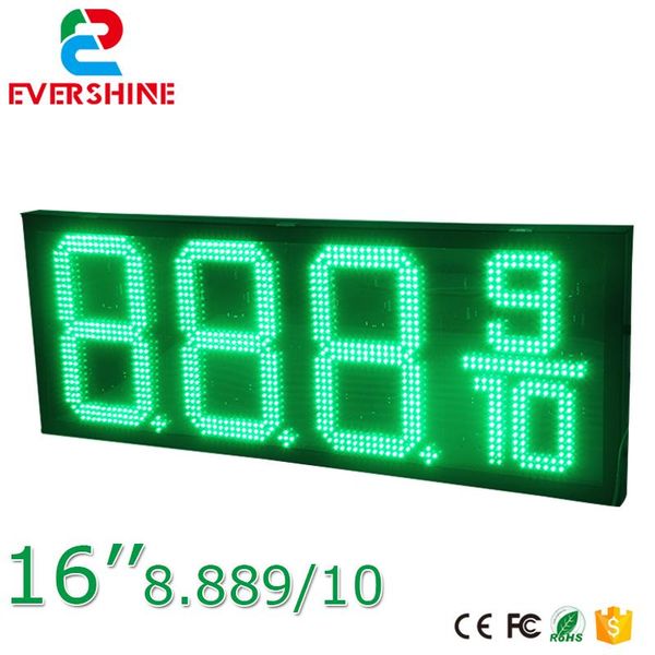 led digital price number board display 16 inch gas station sign green modules
led digital price number board display 16 inch gas station sign green modules