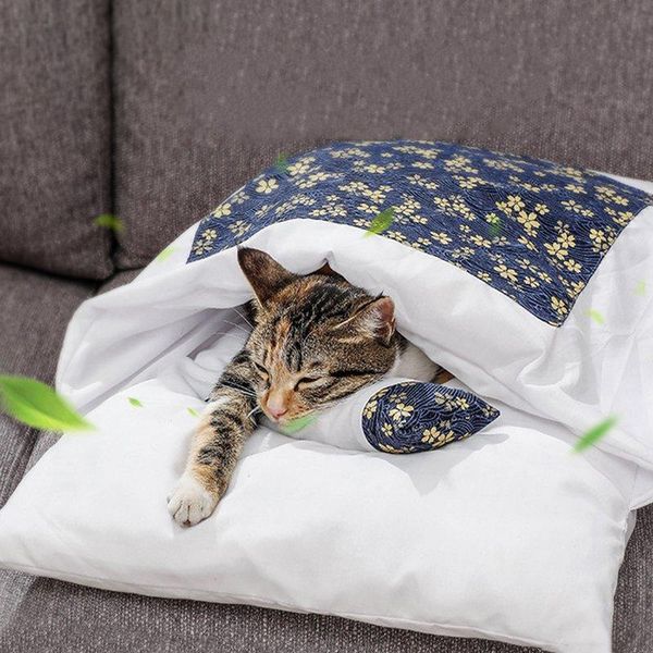 cat beds & furniture closed nest sleeping bag japanese style printing warm autumn winter foldable puppy house christmas pet supplies 2021
cat beds & furniture closed nest sleeping bag japanese style printing warm autumn winter foldable puppy house christmas pet supplies 2021