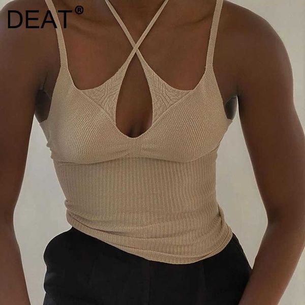 deat women sling slim knitting vest arrivals backless solid color temperament fashion spring summer 11d1347 210709, White
deat women sling slim knitting vest arrivals backless solid color temperament fashion spring summer 11d1347 210709, White