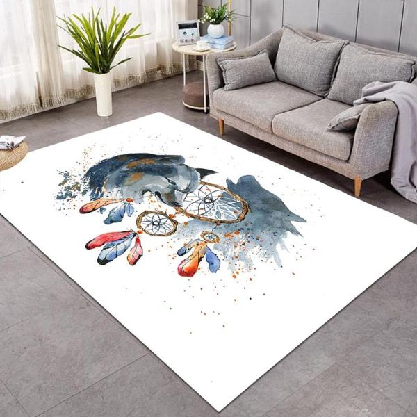 carpets feather wolf bedroom carpet animal area rug for living room white 3d large tapis kids 152x244cm
carpets feather wolf bedroom carpet animal area rug for living room white 3d large tapis kids 152x244cm