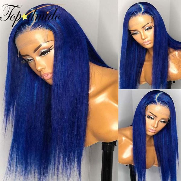 lace wigs dmido blue color front for women peruvian remy hair 13x4 human pre plucked glueless lacewigs, Black;brown
lace wigs dmido blue color front for women peruvian remy hair 13x4 human pre plucked glueless lacewigs, Black;brown