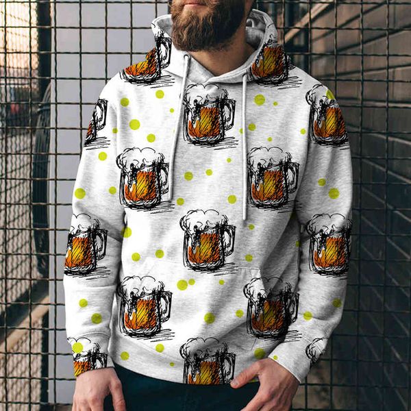 men's sweater beer ftival 3d digital printed hooded sweater rmzg, Black
men's sweater beer ftival 3d digital printed hooded sweater rmzg, Black