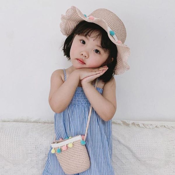 outdoor hats kids girls large wide brim straw woven sun protection beach hat fishing summer floppy bucket cap portable handbag, Black;white
outdoor hats kids girls large wide brim straw woven sun protection beach hat fishing summer floppy bucket cap portable handbag, Black;white
