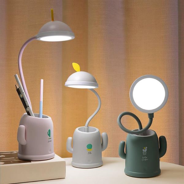 table lamps usb chargeable led lamp 2 in 1 cactus desk with pen holder children reading learning eye protect night light
table lamps usb chargeable led lamp 2 in 1 cactus desk with pen holder children reading learning eye protect night light
