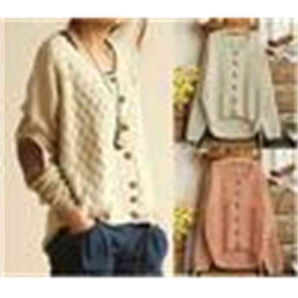 wholesale-2015 new women knitted sweater korean vintage elbow leather patched single breasted loose cardigan cute sweaters coat sw7007, White;black
wholesale-2015 new women knitted sweater korean vintage elbow leather patched single breasted loose cardigan cute sweaters coat sw7007, White;black