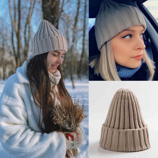 beanies warm knitted solid color retro knitting winter autumn women hat bonnet ladies girls hats beanie cap
beanies warm knitted solid color retro knitting winter autumn women hat bonnet ladies girls hats beanie cap