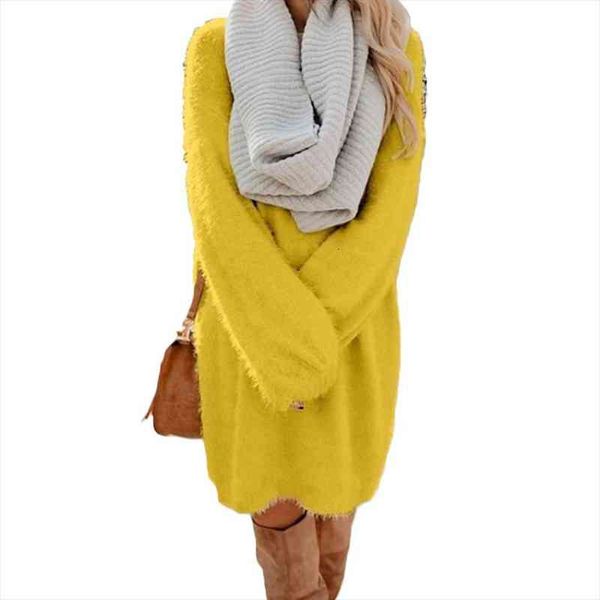 sweater autumn winter solid color women dresses o neck fluffy knee-length flannel loose, Black;gray
sweater autumn winter solid color women dresses o neck fluffy knee-length flannel loose, Black;gray