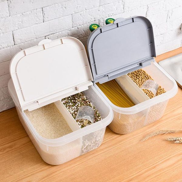 storage bottles & jars household sealed insect-proof rice bucket box moisture-proof cylinder 10kg kitchen thick flour home organier
storage bottles & jars household sealed insect-proof rice bucket box moisture-proof cylinder 10kg kitchen thick flour home organier