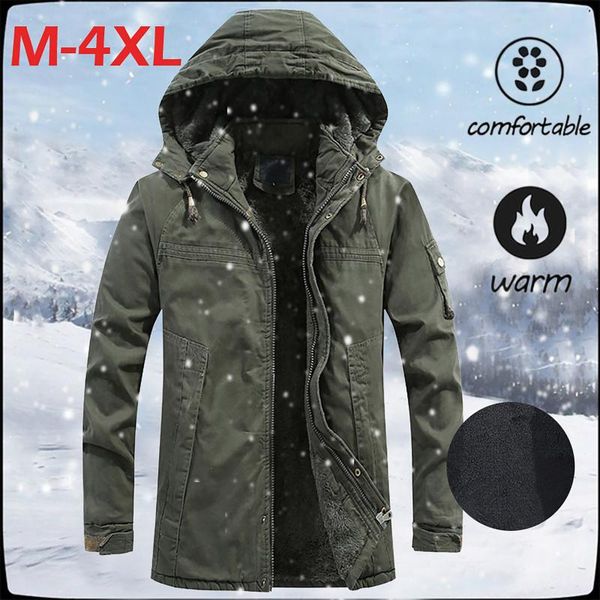 men's jackets winter men solid color parkas windbreak down hooded overcoat warm thick jacket male hoodies hat casual parka coat, Black;brown
men's jackets winter men solid color parkas windbreak down hooded overcoat warm thick jacket male hoodies hat casual parka coat, Black;brown