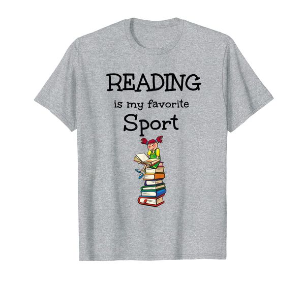 reading is my favorite sport funny books reading loves gift t-shirt, White;black
reading is my favorite sport funny books reading loves gift t-shirt, White;black