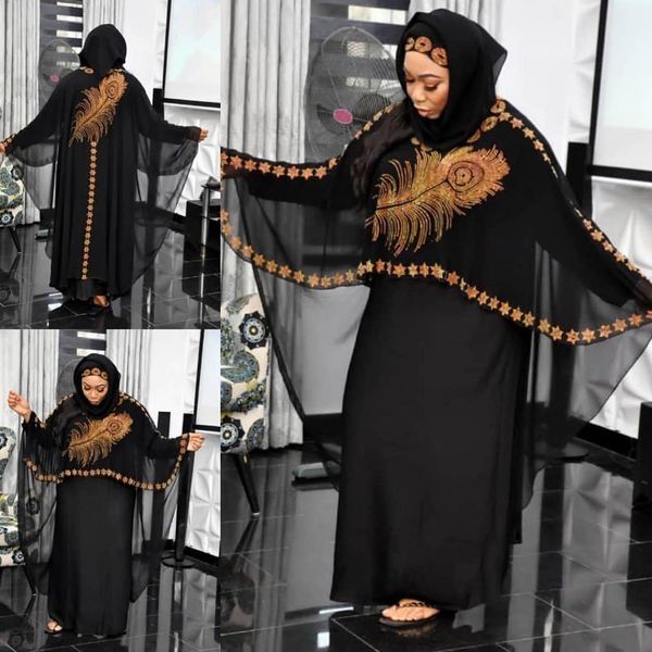 dresses africa clothing maxi women muslim long length fashion african dress for lady robe, Black;gray
dresses africa clothing maxi women muslim long length fashion african dress for lady robe, Black;gray