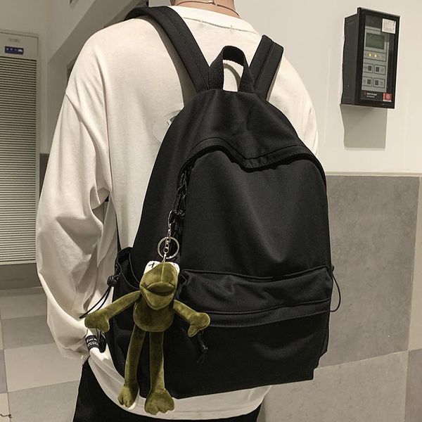 backpack hocodo 2021 fashion female women trend korean version school bag simple solid color shoulder travel bagpack
backpack hocodo 2021 fashion female women trend korean version school bag simple solid color shoulder travel bagpack