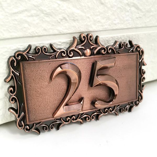 other door hardware 2 digits with a frame imitation metal bronze house number plate custom sign sticker for el apartment abs plastic
other door hardware 2 digits with a frame imitation metal bronze house number plate custom sign sticker for el apartment abs plastic
