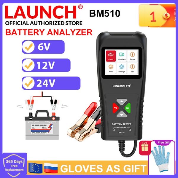 code readers & scan tools car battery tester bm510 with screen 6v 12v 24v truck motorcycle reversible access clip charging test tool
code readers & scan tools car battery tester bm510 with screen 6v 12v 24v truck motorcycle reversible access clip charging test tool