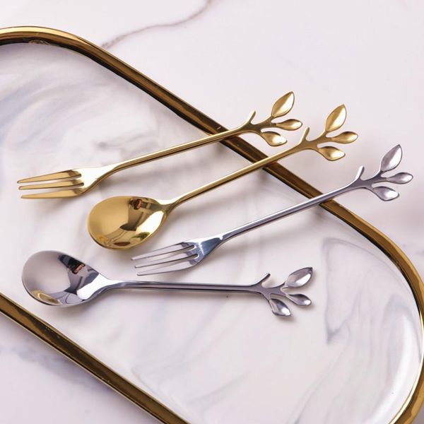 spoons 1 pcs stainless steel creative leaves dessert spoon coffee stirring shovel fork teaspoon tableware
spoons 1 pcs stainless steel creative leaves dessert spoon coffee stirring shovel fork teaspoon tableware