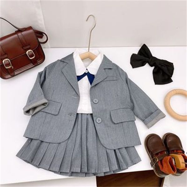 childrens clothing 2022 new products boy suit girls college style suit pleated skirt fashion childrens uniform, White
childrens clothing 2022 new products boy suit girls college style suit pleated skirt fashion childrens uniform, White