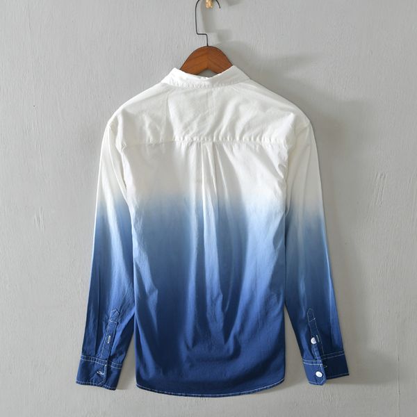 2021 autumn long-sleeved gradient cotton casual loose personality shirts for men comfortable fashion shirt mens camisa xv47, White
2021 autumn long-sleeved gradient cotton casual loose personality shirts for men comfortable fashion shirt mens camisa xv47, White