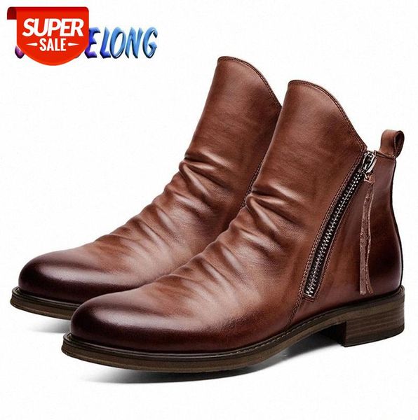 classic fashion men's leather boots italian style men's boots waterproof leather ankle outdoor male casual #bf5t
classic fashion men's leather boots italian style men's boots waterproof leather ankle outdoor male casual #bf5t