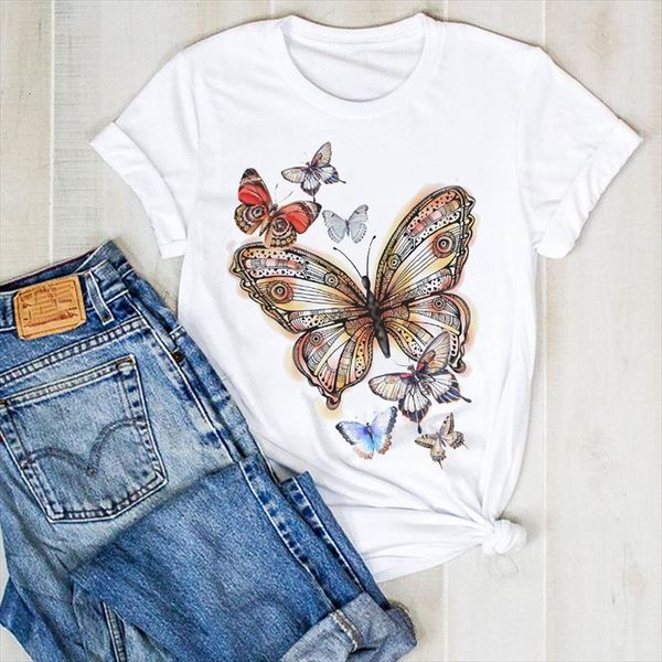 men lady summer butterfly mens t shirt cute fashion 90s print ladies tee female clothes graphic clothing, White;black
men lady summer butterfly mens t shirt cute fashion 90s print ladies tee female clothes graphic clothing, White;black