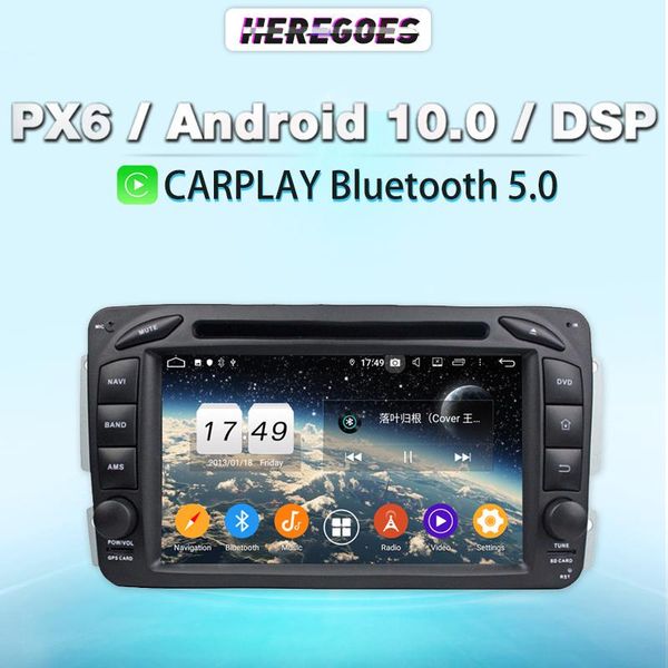 player carplay px6 android 10 2g+32g car dvd navigation gps head unit radio for w163 w209 w203 w170 w210 w168 1998-2005
player carplay px6 android 10 2g+32g car dvd navigation gps head unit radio for w163 w209 w203 w170 w210 w168 1998-2005