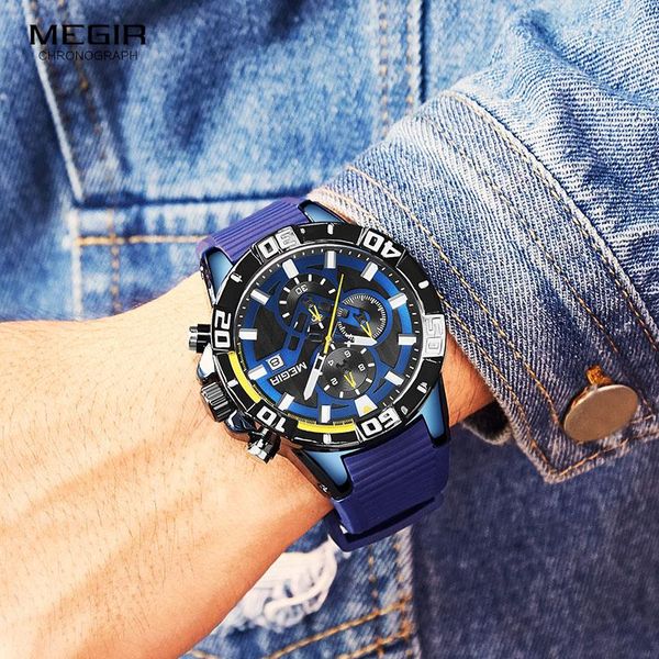 wristwatches megir 2121 men watches luxury chronograph sport watch silicone quartz male military clock relogio masculino, Slivery;brown
wristwatches megir 2121 men watches luxury chronograph sport watch silicone quartz male military clock relogio masculino, Slivery;brown