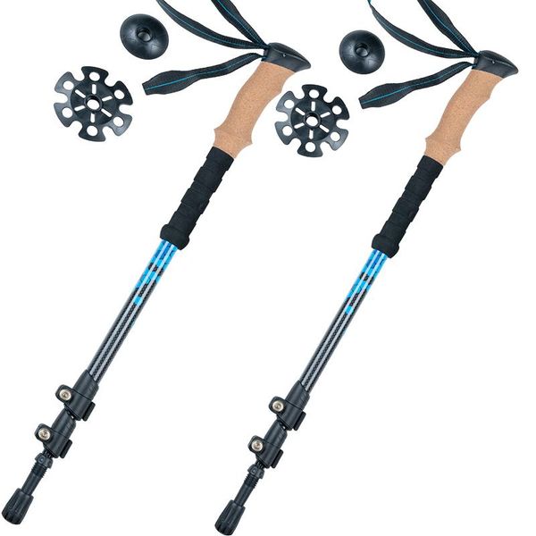 trekking poles carbon fiber soft eva handle shaft 3 sections adjustable light weight walk stick
trekking poles carbon fiber soft eva handle shaft 3 sections adjustable light weight walk stick