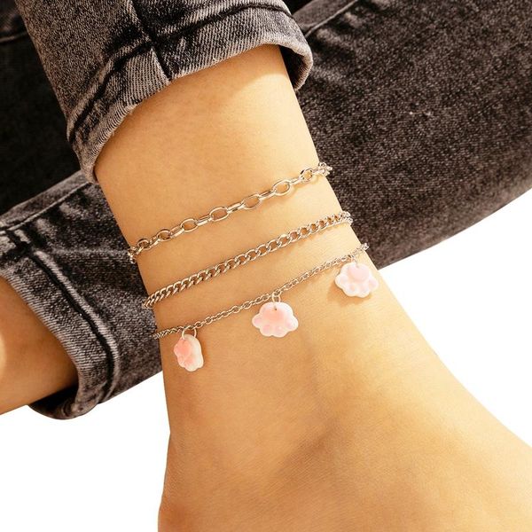 anklets 3pcs/set sliver color simple cute cat chain for women beach foot jewelry leg ankle bracelets accessories, Red;blue
anklets 3pcs/set sliver color simple cute cat chain for women beach foot jewelry leg ankle bracelets accessories, Red;blue