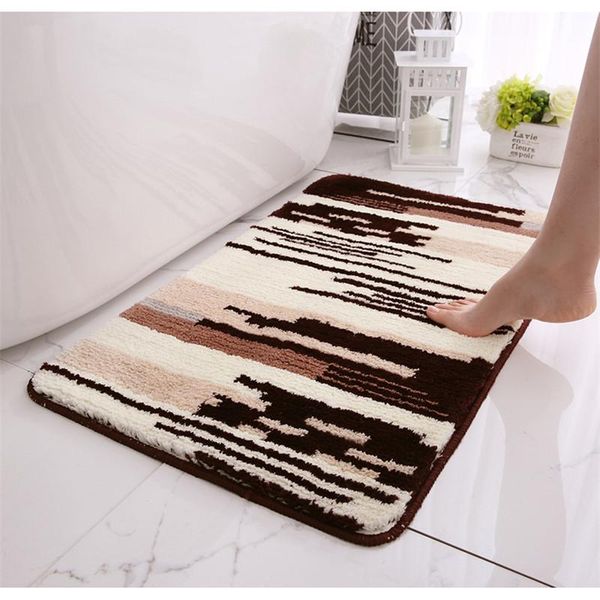 fashion flocking home door stripe slip mat house hold bathroom comfortable bath paddoor absorbent mats
fashion flocking home door stripe slip mat house hold bathroom comfortable bath paddoor absorbent mats