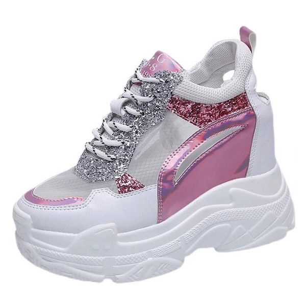 dress shoes summer casual white pink blue 12cm fashion height increasing thick bottom platform mesh woman chunky sneakers st21-76, Black
dress shoes summer casual white pink blue 12cm fashion height increasing thick bottom platform mesh woman chunky sneakers st21-76, Black