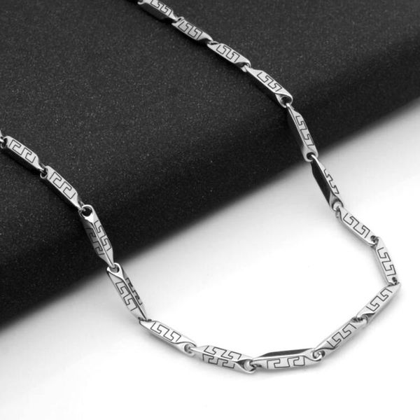 chains trendy stainless steel women's clavicle chain necklace 2021 men's matching fashion jewelry wholesale, Silver
chains trendy stainless steel women's clavicle chain necklace 2021 men's matching fashion jewelry wholesale, Silver