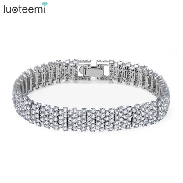 bangle luoteemi europe fashion luxury pure brilliant cut zircon prong setting geometrictennis bracelets for women wedding party, Black
bangle luoteemi europe fashion luxury pure brilliant cut zircon prong setting geometrictennis bracelets for women wedding party, Black