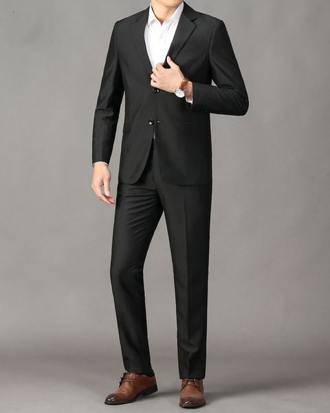 more than 2021 men slim casual handsome suit professional business formal two-piece wedding fashion dress for the groom to choose#14, White;black
more than 2021 men slim casual handsome suit professional business formal two-piece wedding fashion dress for the groom to choose#14, White;black