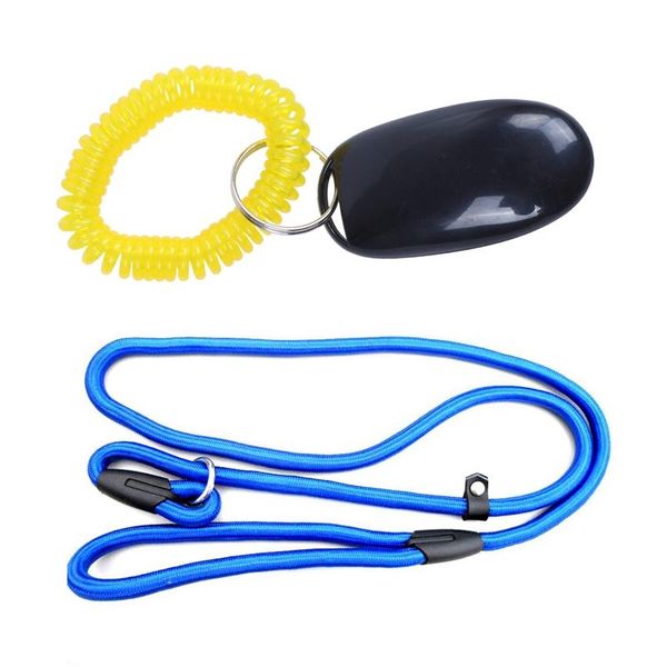 clicker for training dogs, black & 1.0x140cm pet dog nylon adjustable loop lead collar leash traction rope collars leashes
clicker for training dogs, black & 1.0x140cm pet dog nylon adjustable loop lead collar leash traction rope collars leashes