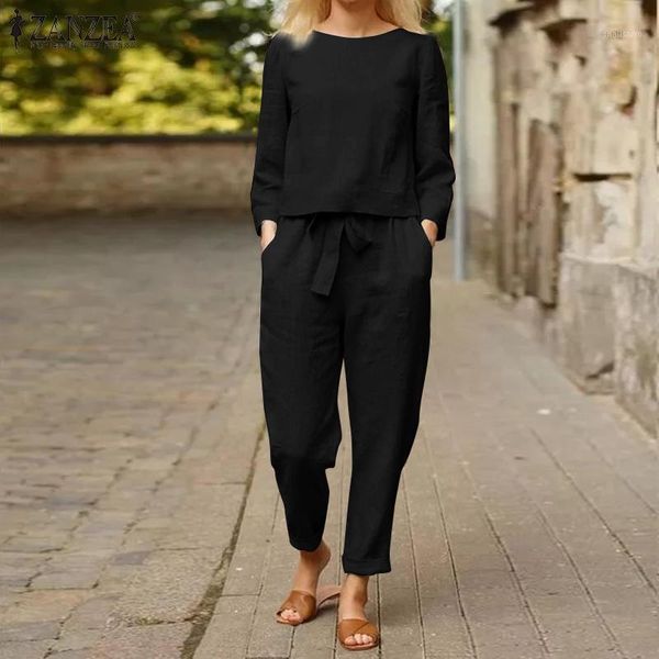 women's two piece pants women's 2pc women casual sets solid long cotton female o neck blouse loose harem trousers oversize autumn, White
women's two piece pants women's 2pc women casual sets solid long cotton female o neck blouse loose harem trousers oversize autumn, White