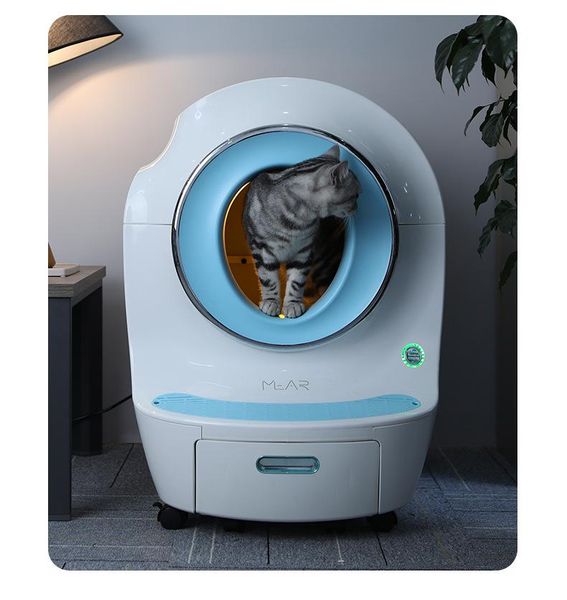 other cat supplies deodorizing automatic litter basin anti-splash intelligent toilet large and semi-enclosed
other cat supplies deodorizing automatic litter basin anti-splash intelligent toilet large and semi-enclosed
